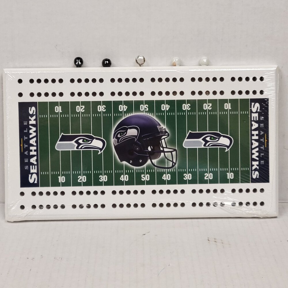 NFL - Seattle Seahawks Cribbage Board, NEW